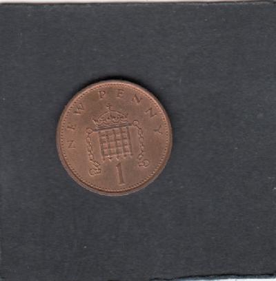 Beschrijving: 1 Penny ELIZABETH II